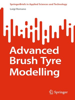 cover image of Advanced Brush Tyre Modelling